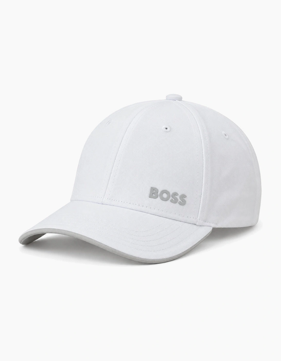 BOSS Bold Cotton Twill Cap White