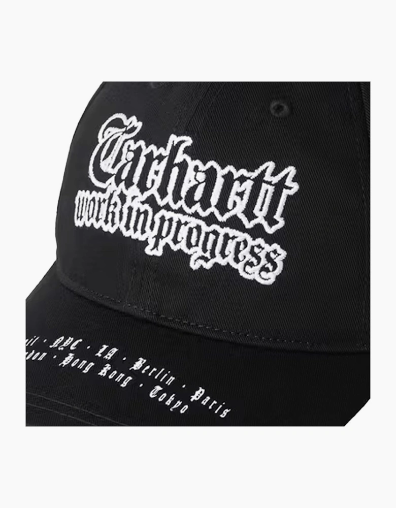 Carhartt WIP World Tour Cap Black/White