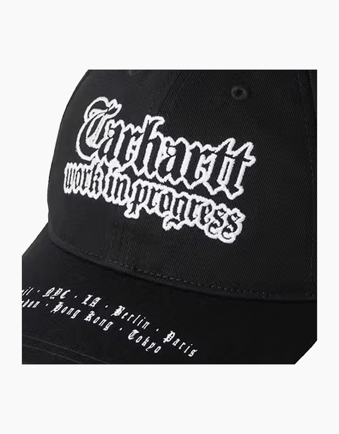 Carhartt WIP World Tour Cap Black/White
