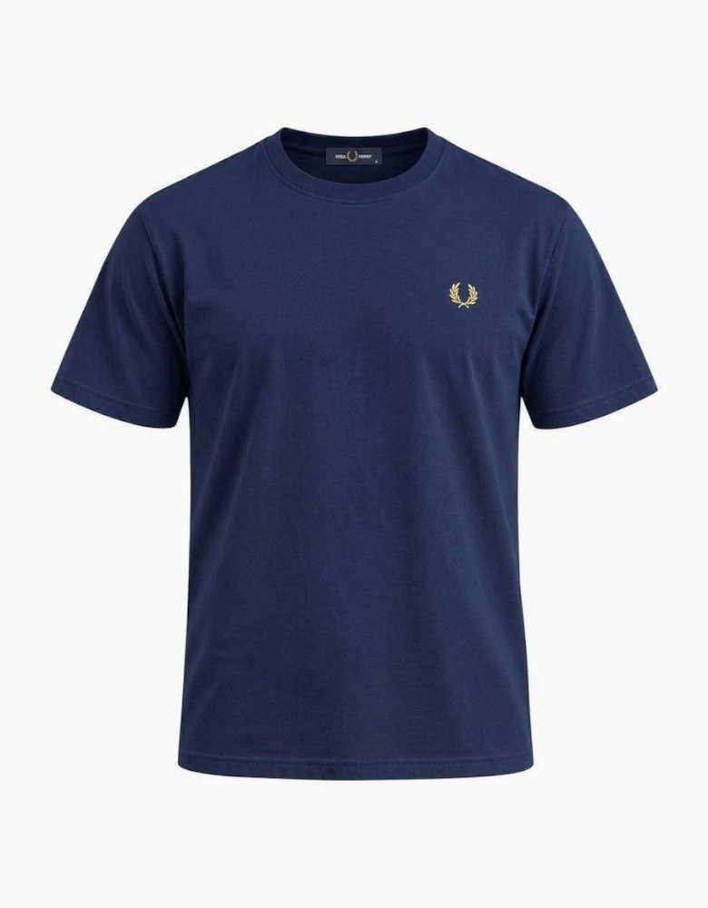Fred Perry Ringer T-Shirt French Navy