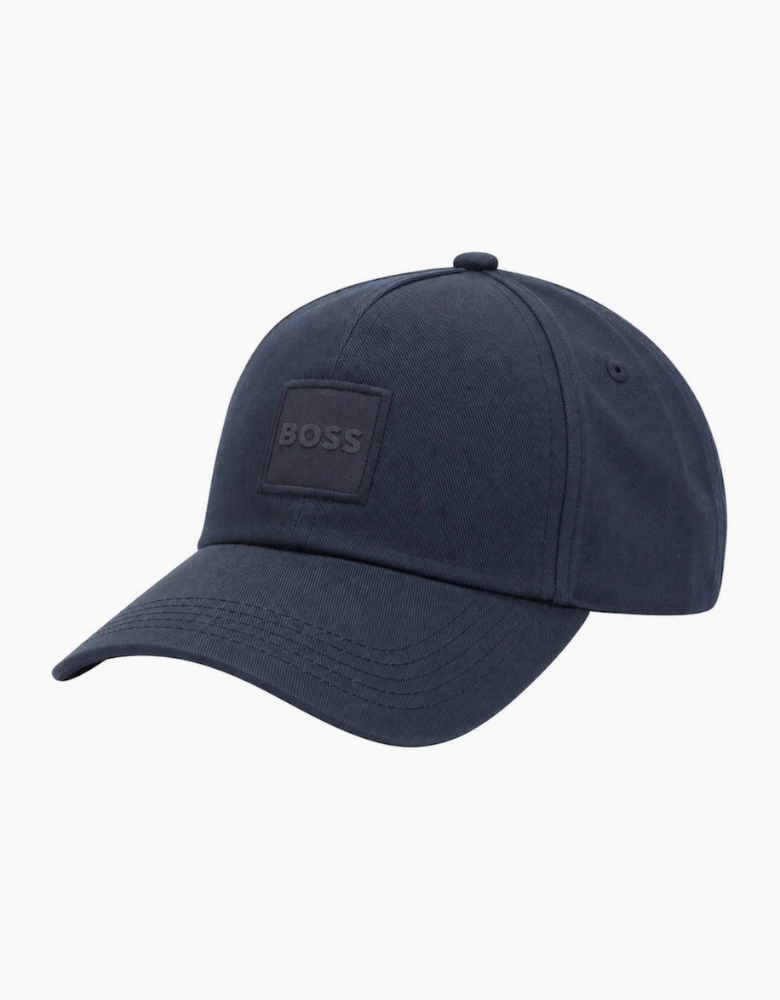 BOSS Derrel Logo Patch Cap Dark Blue