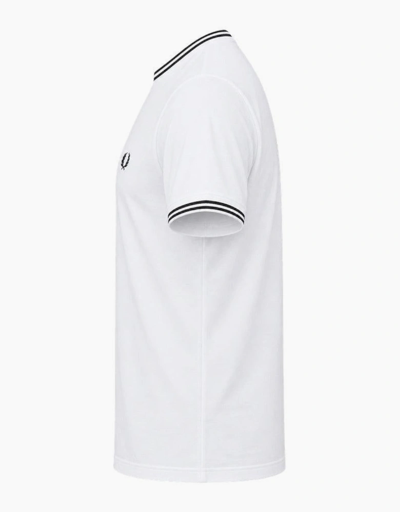 Fred Perry Twin Tipped T-Shirt White