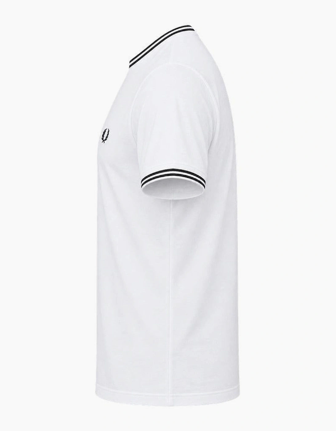 Fred Perry Twin Tipped T-Shirt White