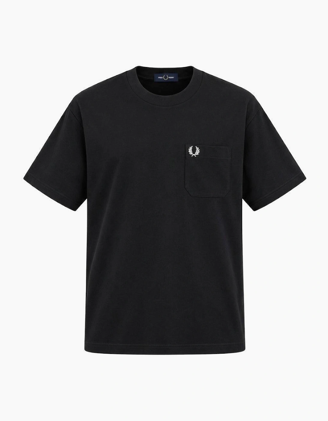 Fred Perry Relaxed Pocket T-Shirt Black