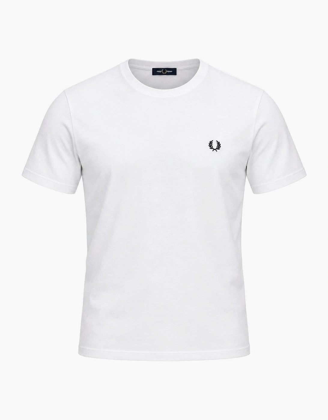 Fred Perry Ringer T-Shirt White