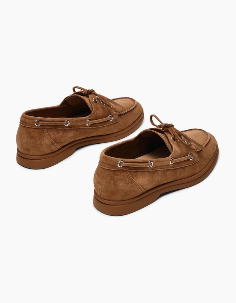 Ports Lace-Up Moc Toe Loafers