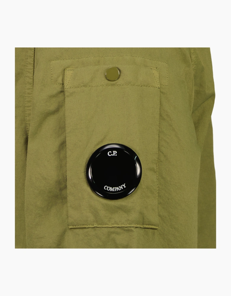 Diagonal Flatt Nylon Lens Overshirt