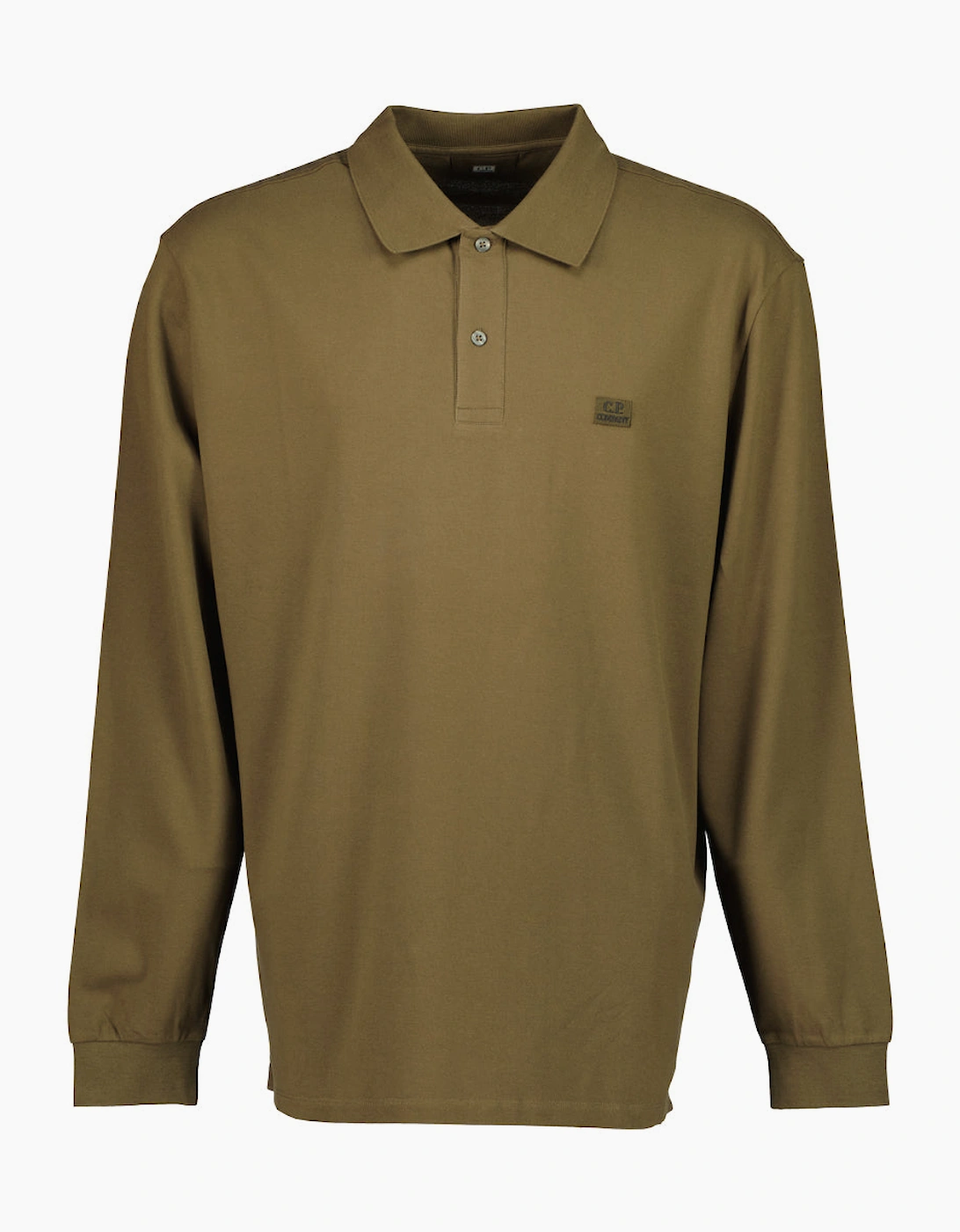 Long Sleeve Stretch Piquet Polo