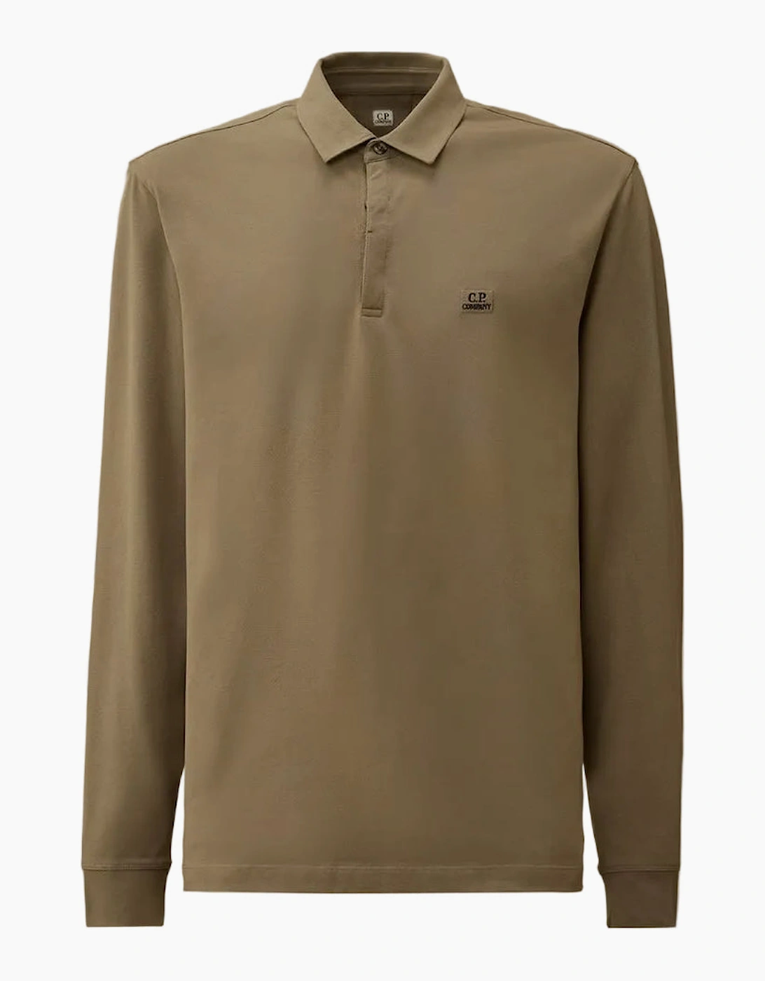 Long Sleeve Stretch Piquet Polo