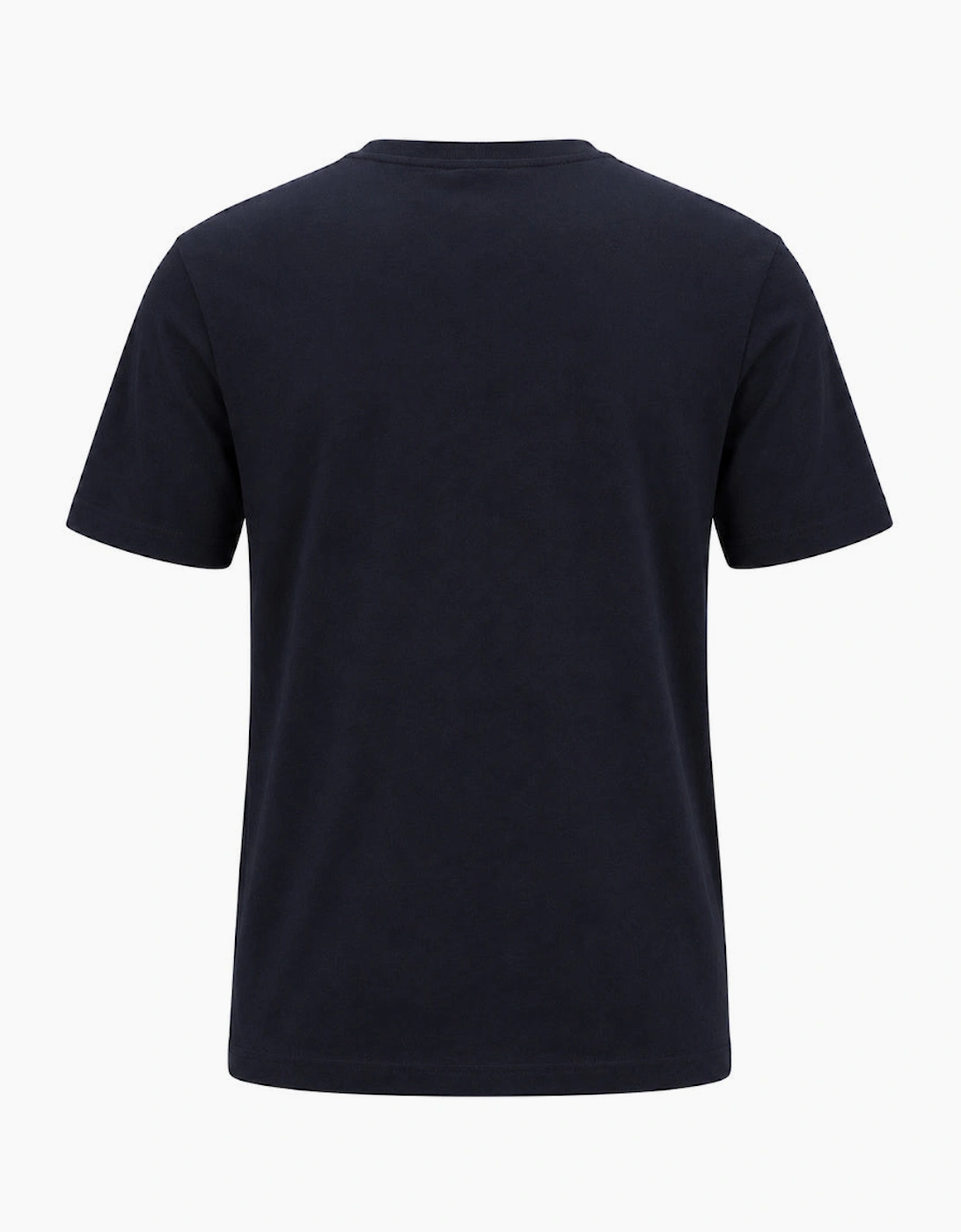 BOSS Crew Neck Tee T-Shirt Dark Blue Gold Logo