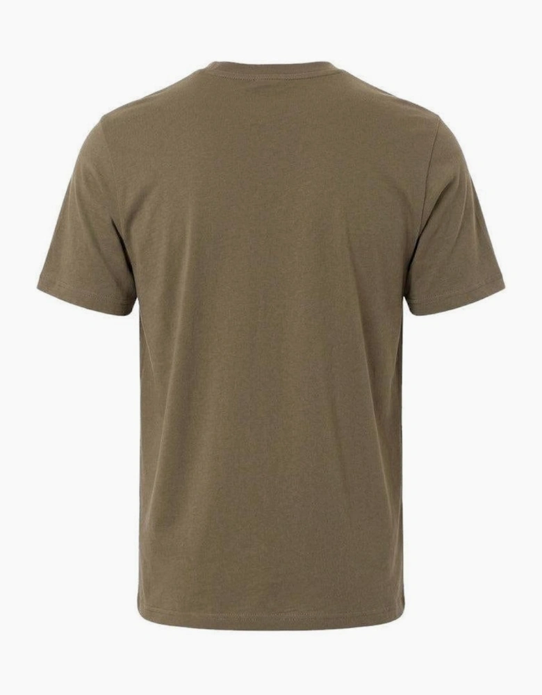 Lyle & Scott Plain T-Shirt Khaki Ash