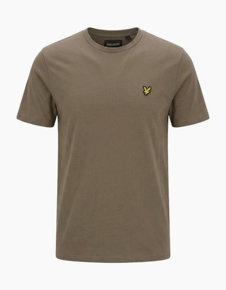 Lyle & Scott Plain T-Shirt Khaki Ash