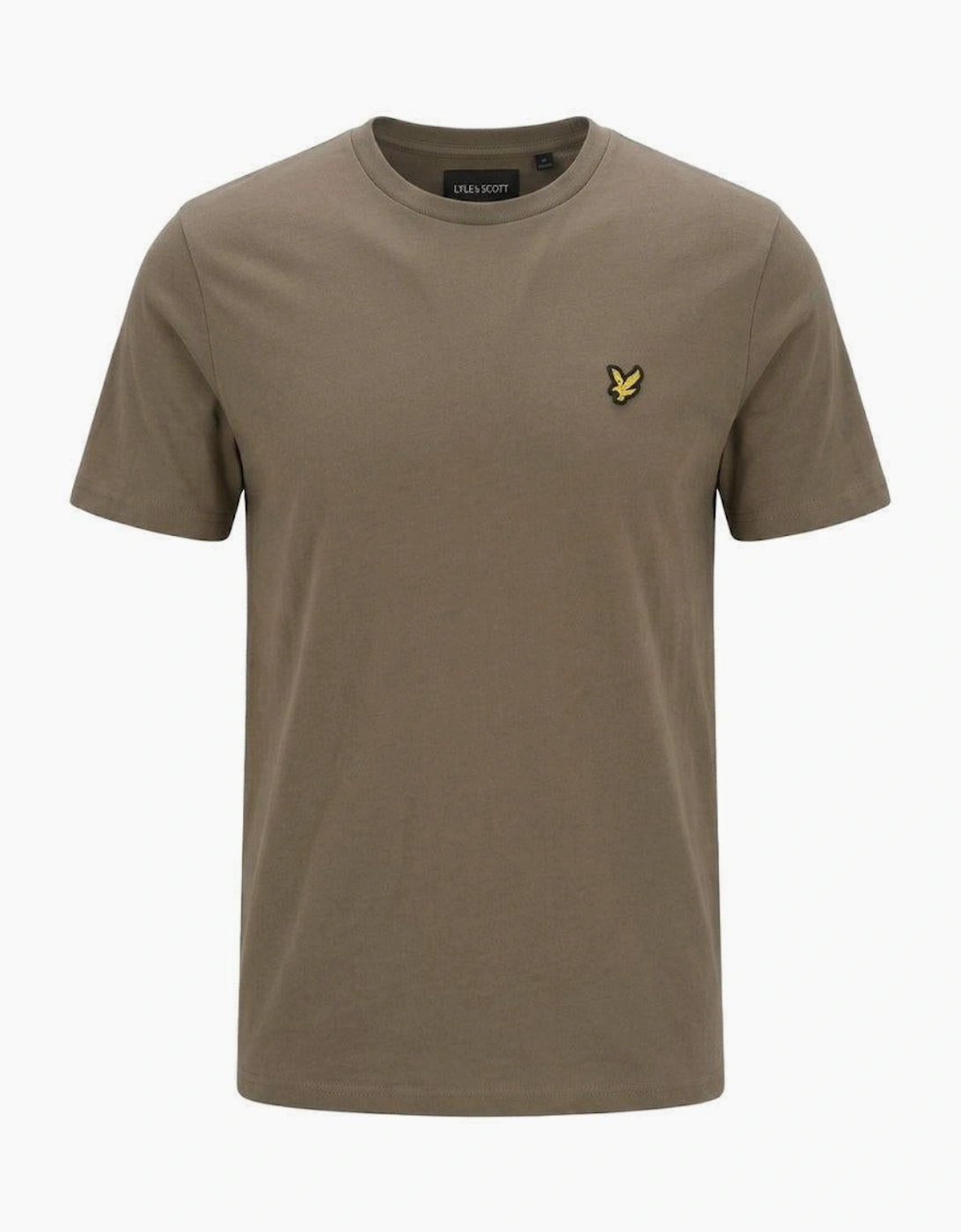 Lyle & Scott Plain T-Shirt Khaki Ash