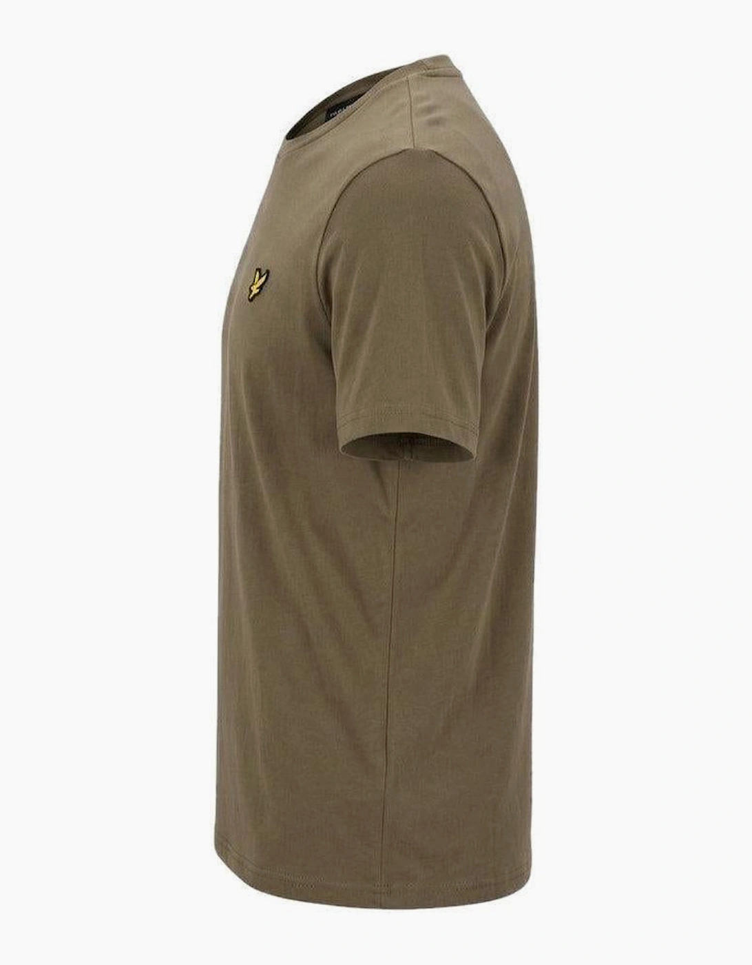 Lyle & Scott Plain T-Shirt Khaki Ash