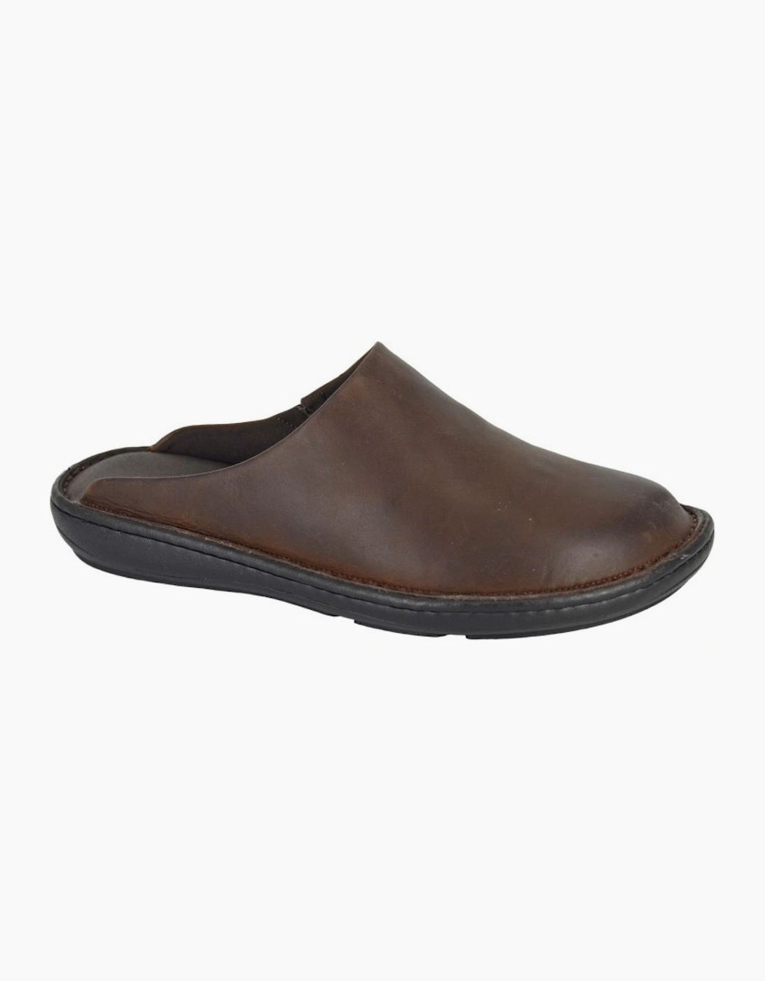Roamers Mens Stitchdown Clog Shoes