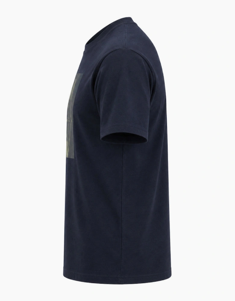 BOSS Te Creature Graphic T-Shirt Dark Blue