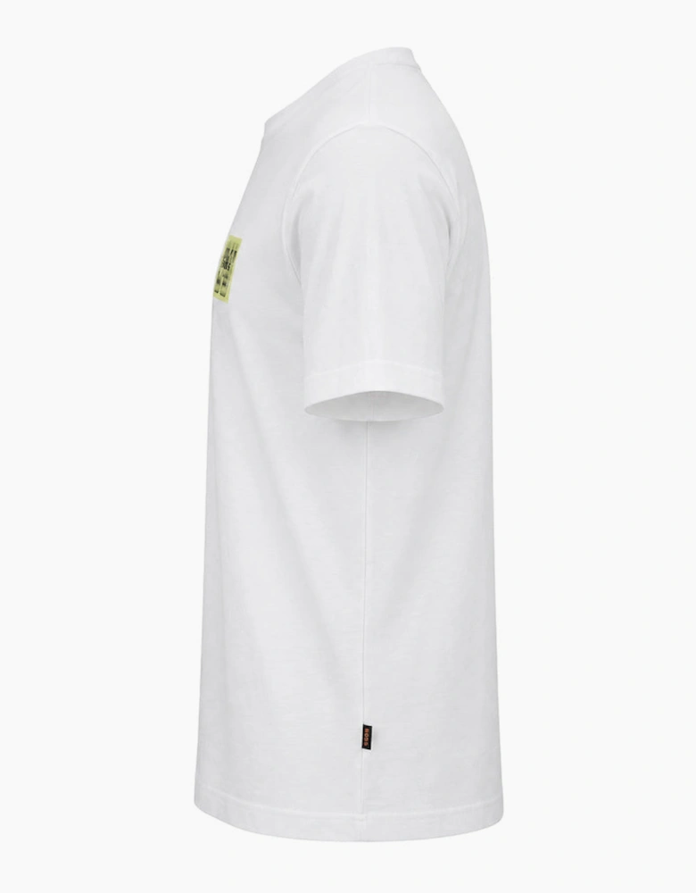 BOSS Te Movement Graphic T-Shirt White