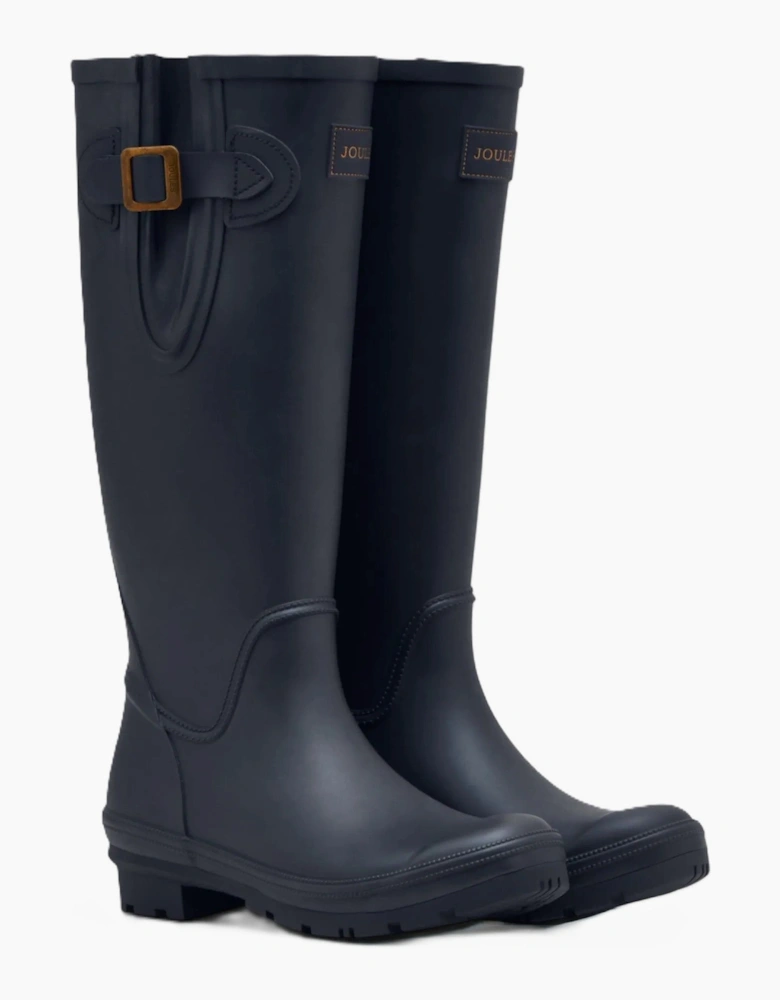 Joules Houghton Tall Rubber Women's Navy Blue Wellington Boots