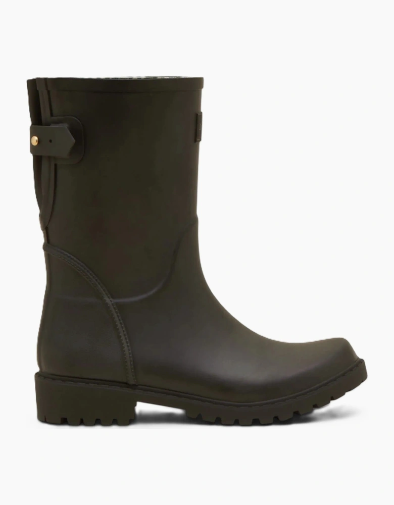 Joules Wistow Rubber Women's Black Mid Wellington Boots