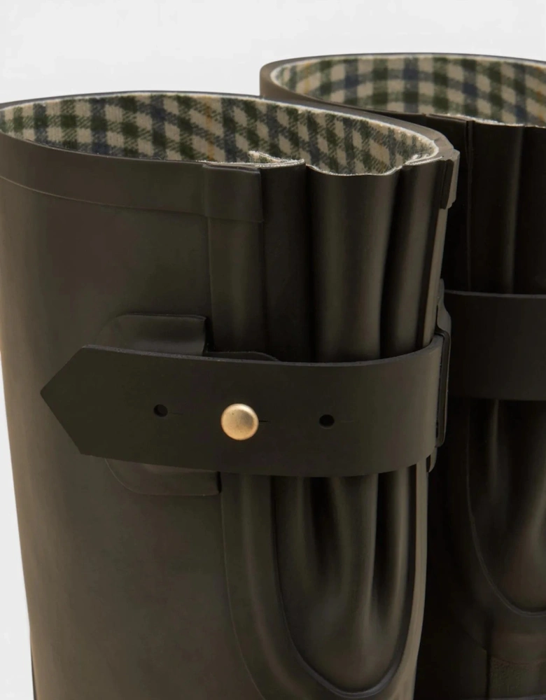 Joules Wistow Rubber Women's Black Mid Wellington Boots