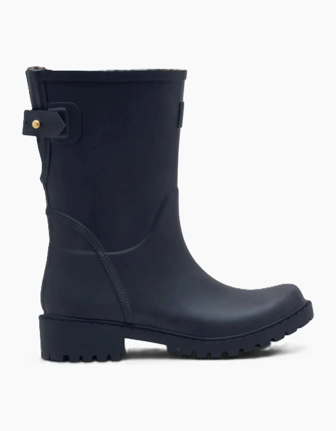 Joules Wistow Rubber Women's Navy Blue Mid Wellington Boots
