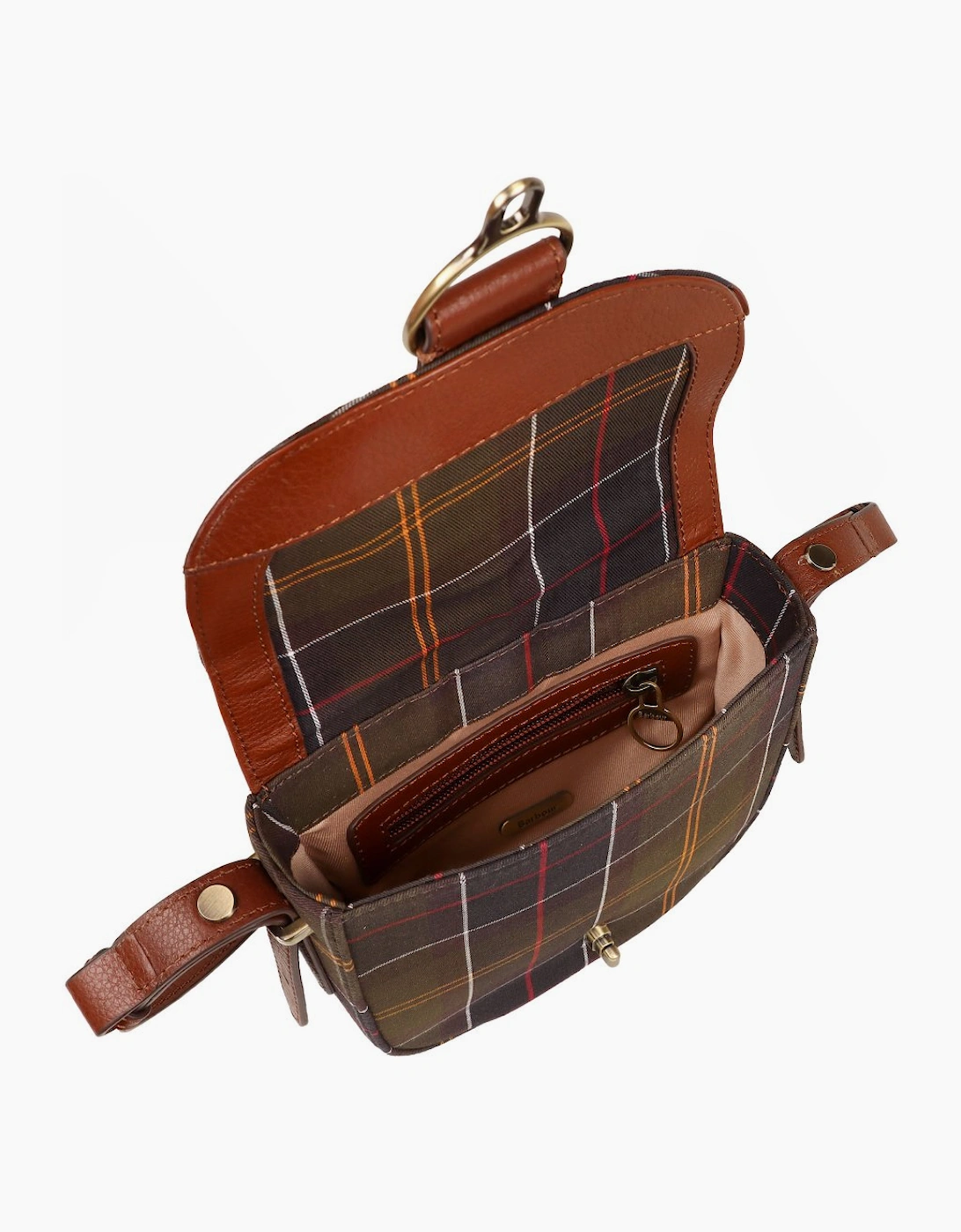 Elm Tartan Womens Crossbody Handbag