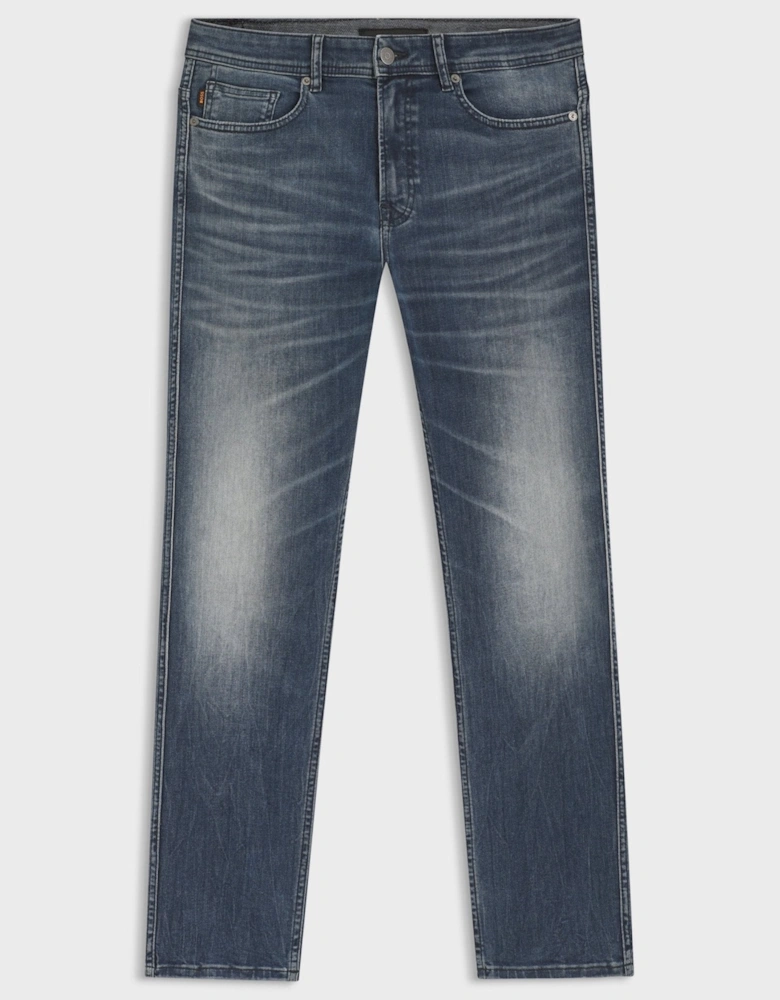 BOSS Delaware Slim Fit Stretch Jeans Dark Blue