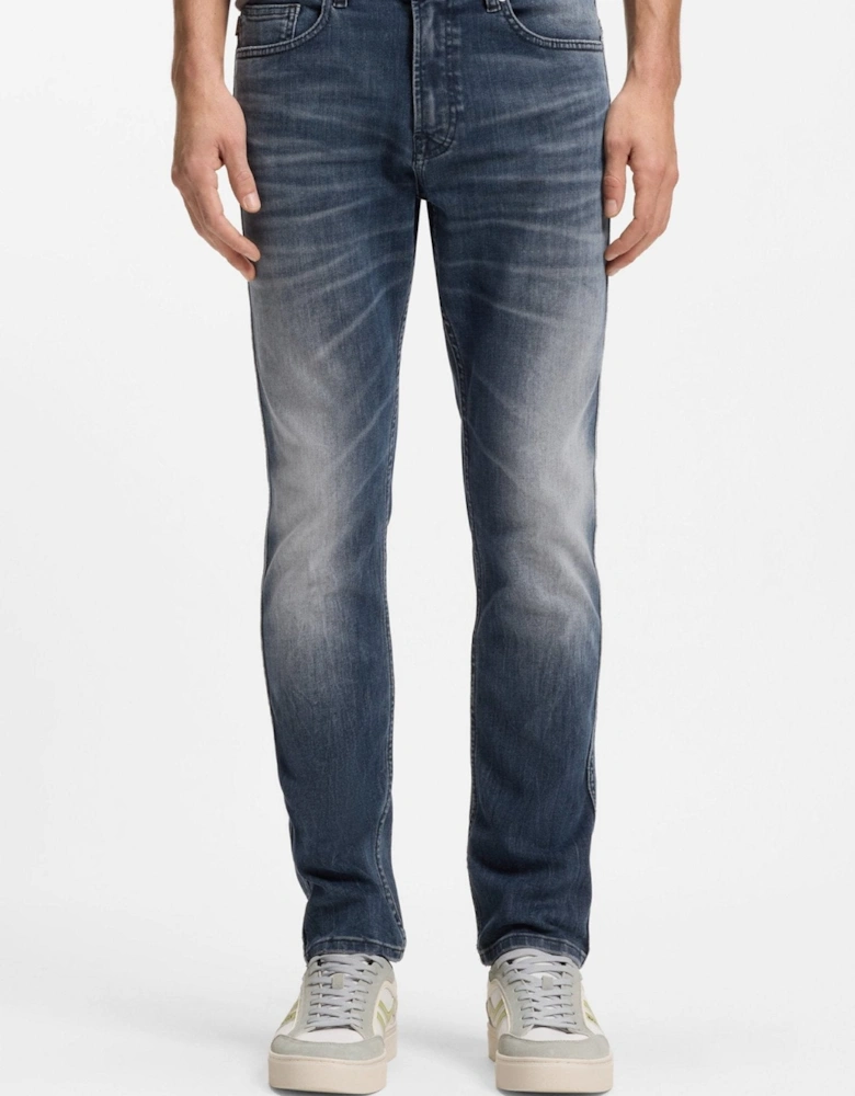 BOSS Delaware Slim Fit Stretch Jeans Dark Blue