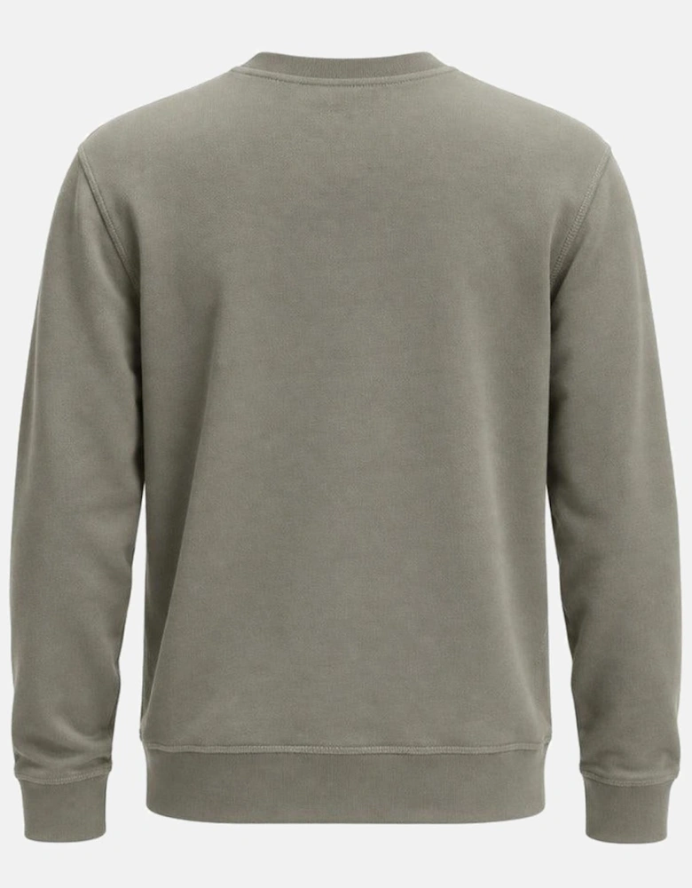 BOSS Reg Fit Westart Sweatshirt Open Grey