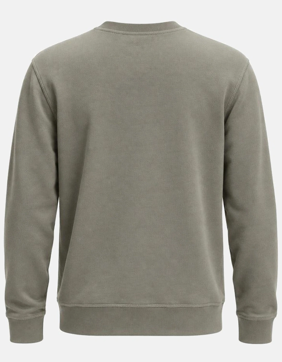 BOSS Reg Fit Westart Sweatshirt Open Grey