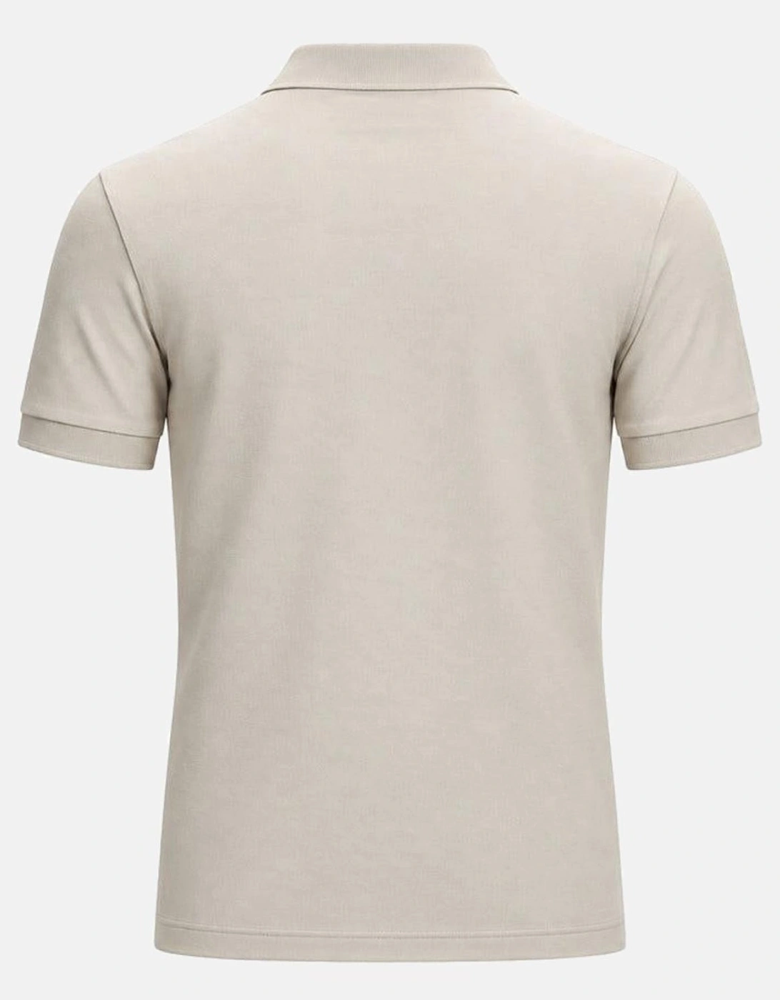 BOSS Slim Fit Passenger Polo Shirt Open Grey