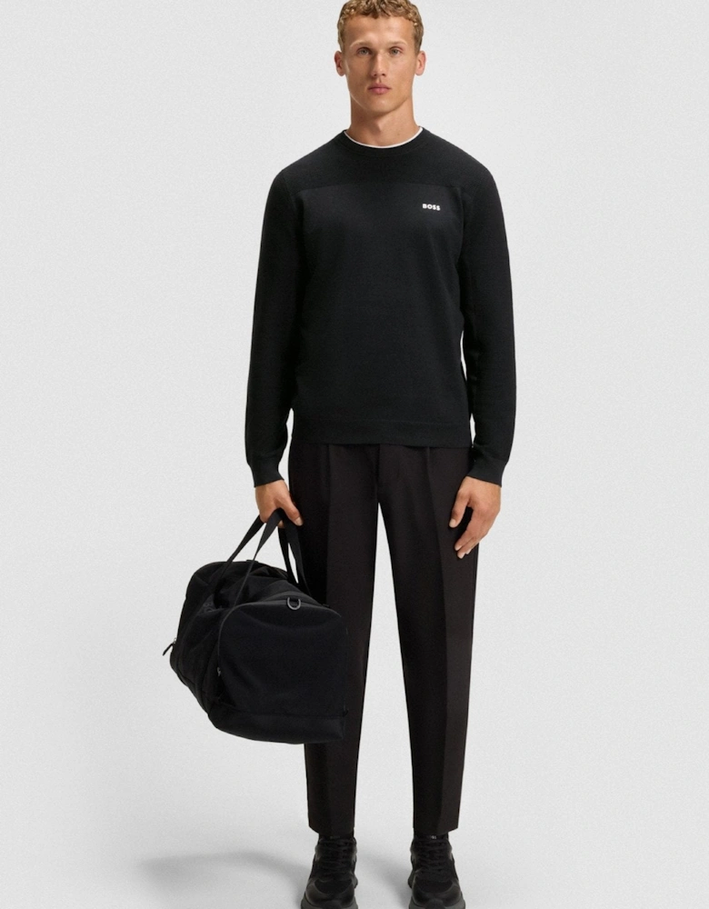 BOSS Momentum-X Crew Neck Jumper Dark Blue