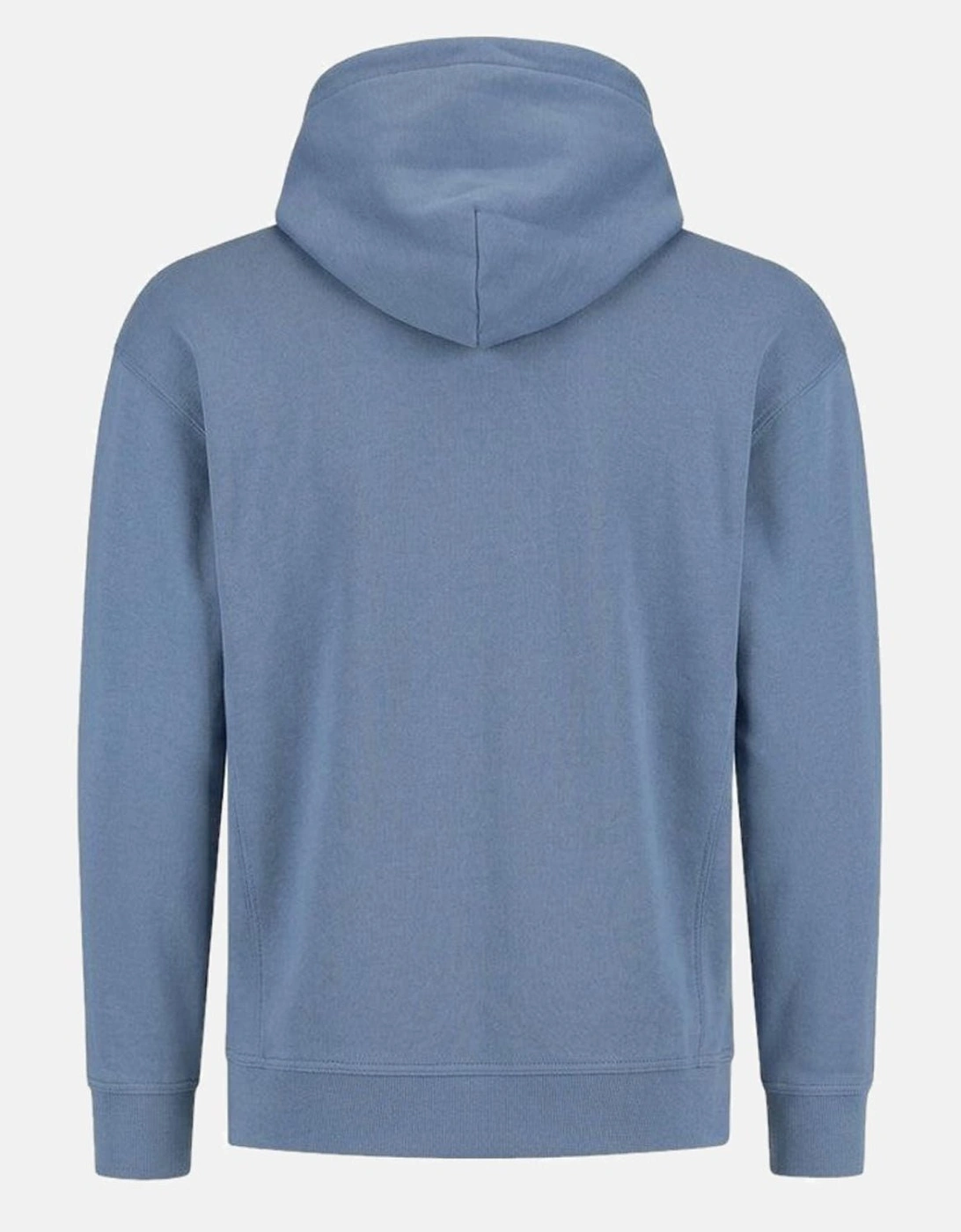 BOSS WeSmall Logo Hoodie Open Blue
