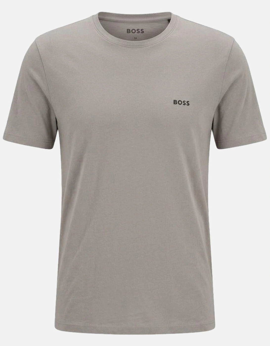 BOSS 3 Pack Cotton T-Shirts Black Grey White