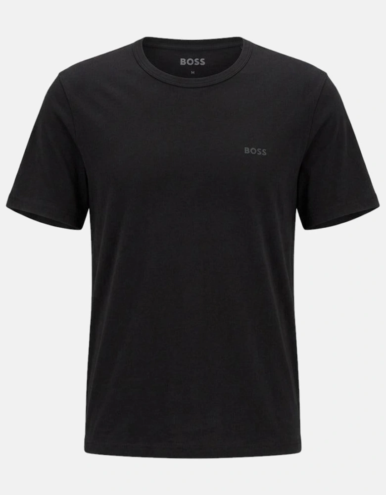 BOSS 3 Pack Cotton T-Shirts Black Grey White