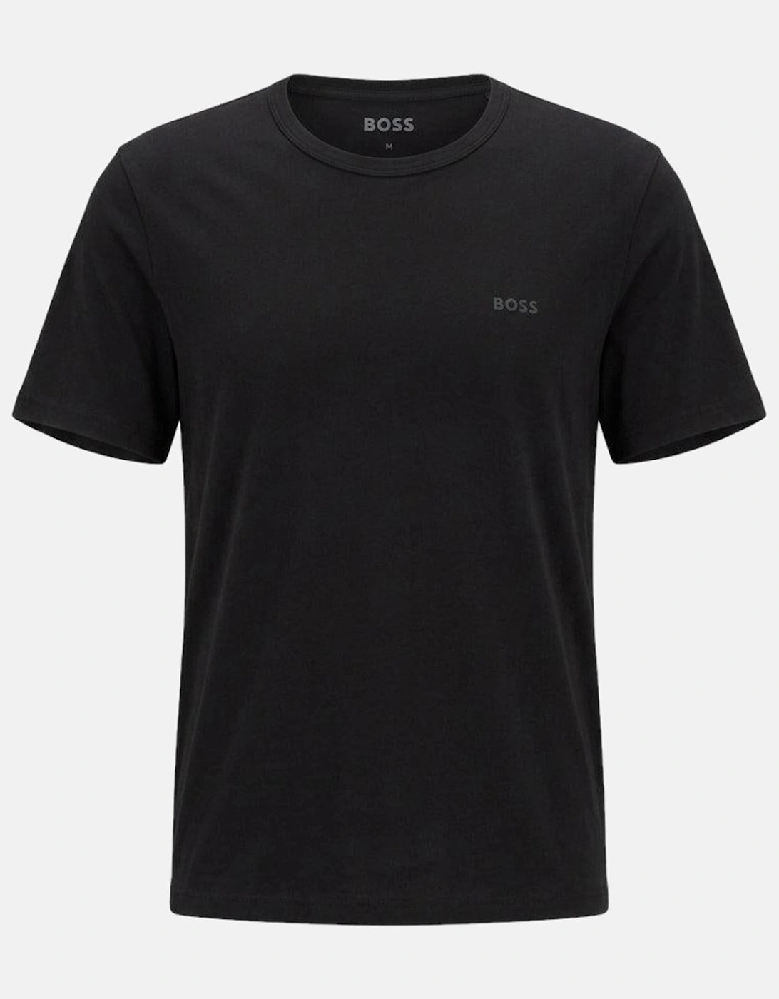BOSS 3 Pack Cotton T-Shirts Black Grey White