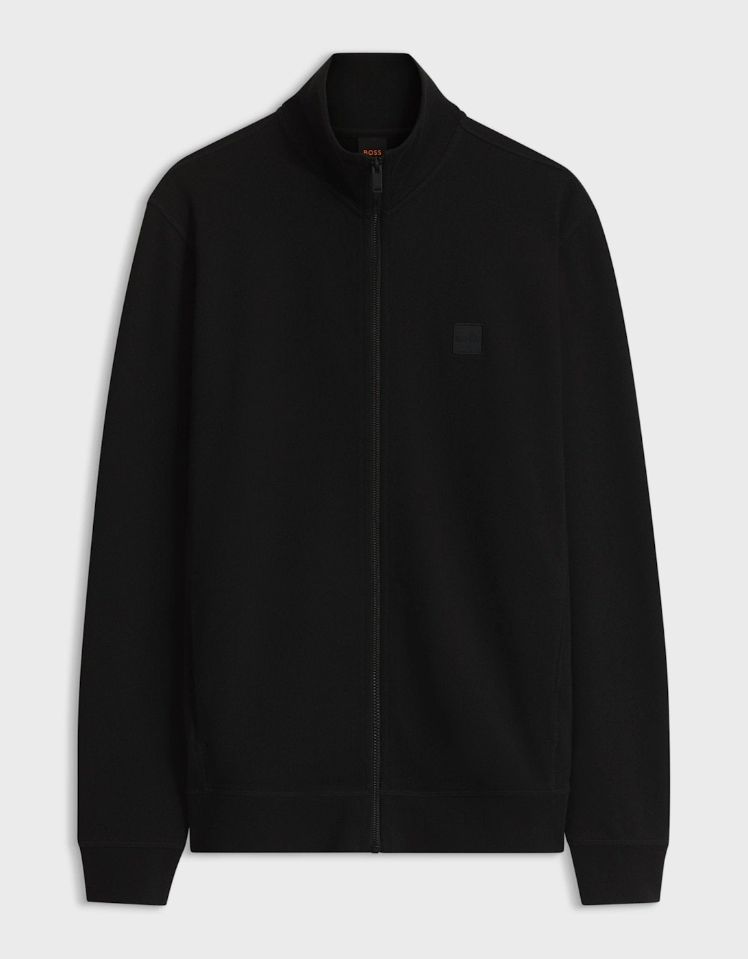 BOSS Zestart Zip Through Sweatshirt Black