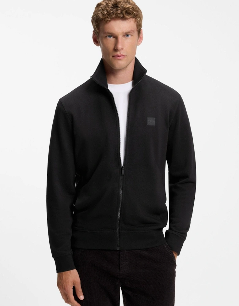 BOSS Zestart Zip Through Sweatshirt Black