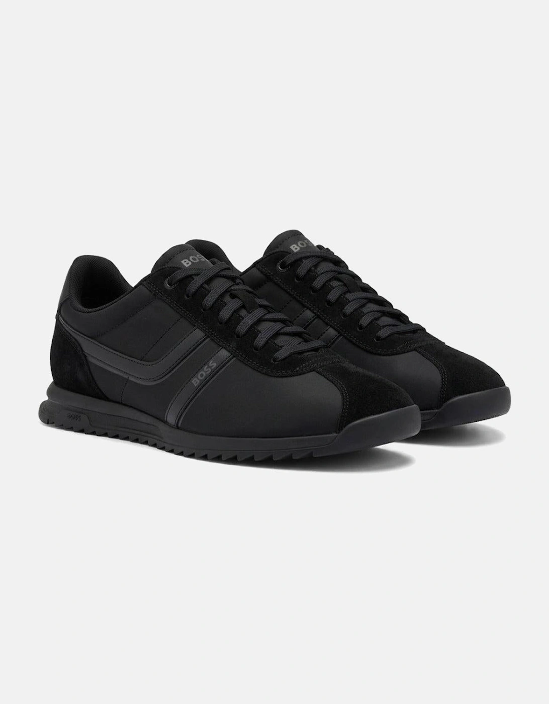 BOSS Zayn Low Profile Trainers Black