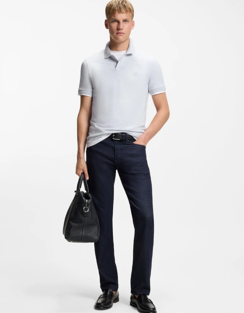 BOSS Slim Fit Passenger Polo Shirt Light Pastel Grey