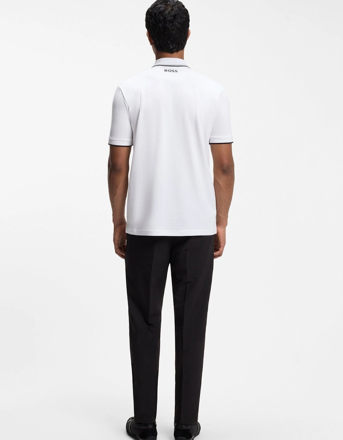 BOSS Paddy Pro Polo Shirt White