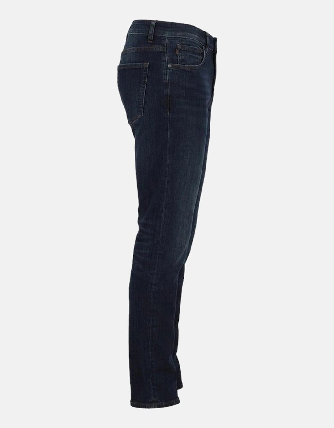 BOSS Faded Wash Jeans Dark Blue