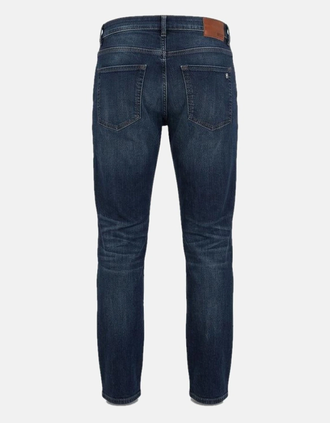 BOSS Faded Wash Jeans Dark Blue