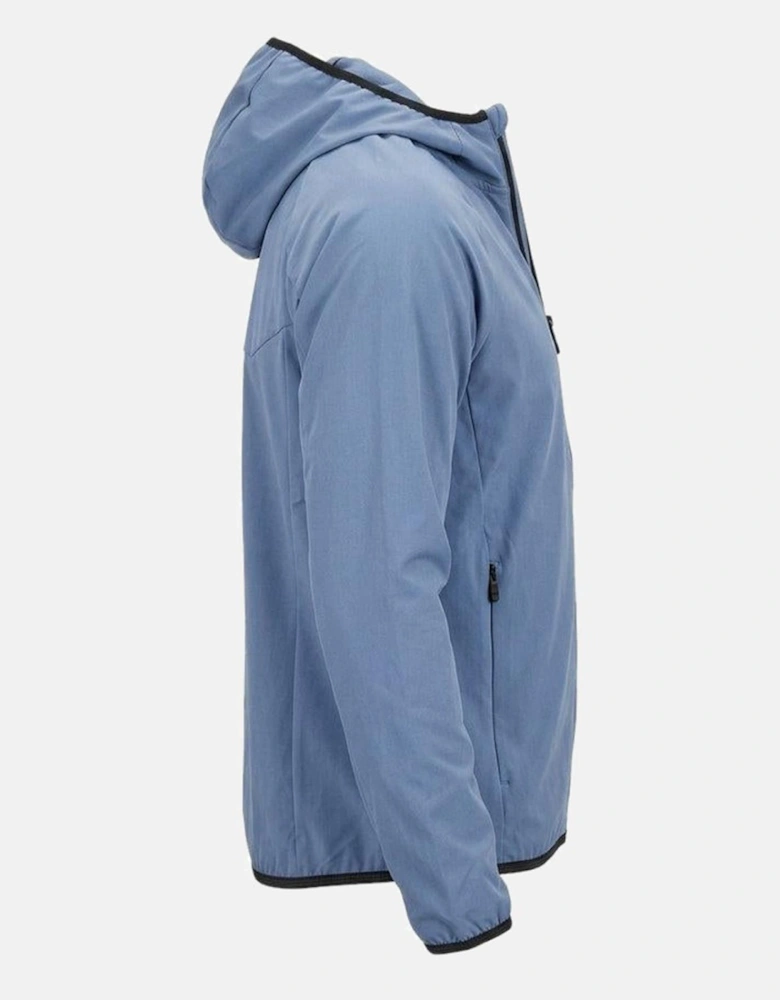 BOSS Commuter Hooded Jacket Steel Blue