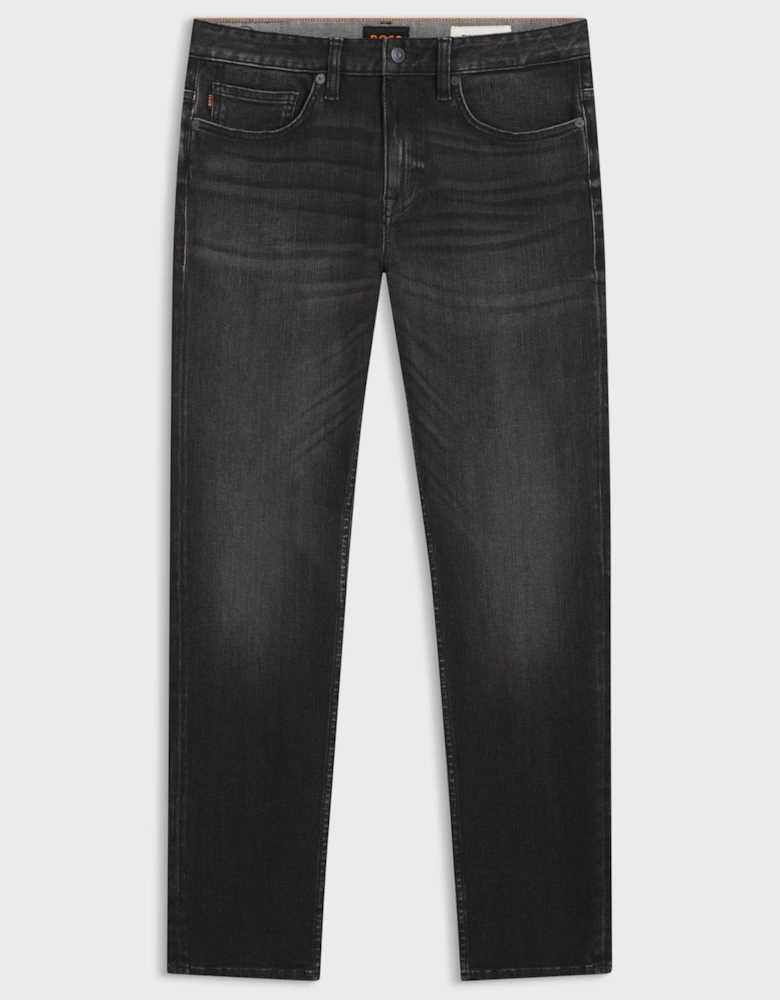 BOSS Delaware Slim Fit Stretch Jeans Black