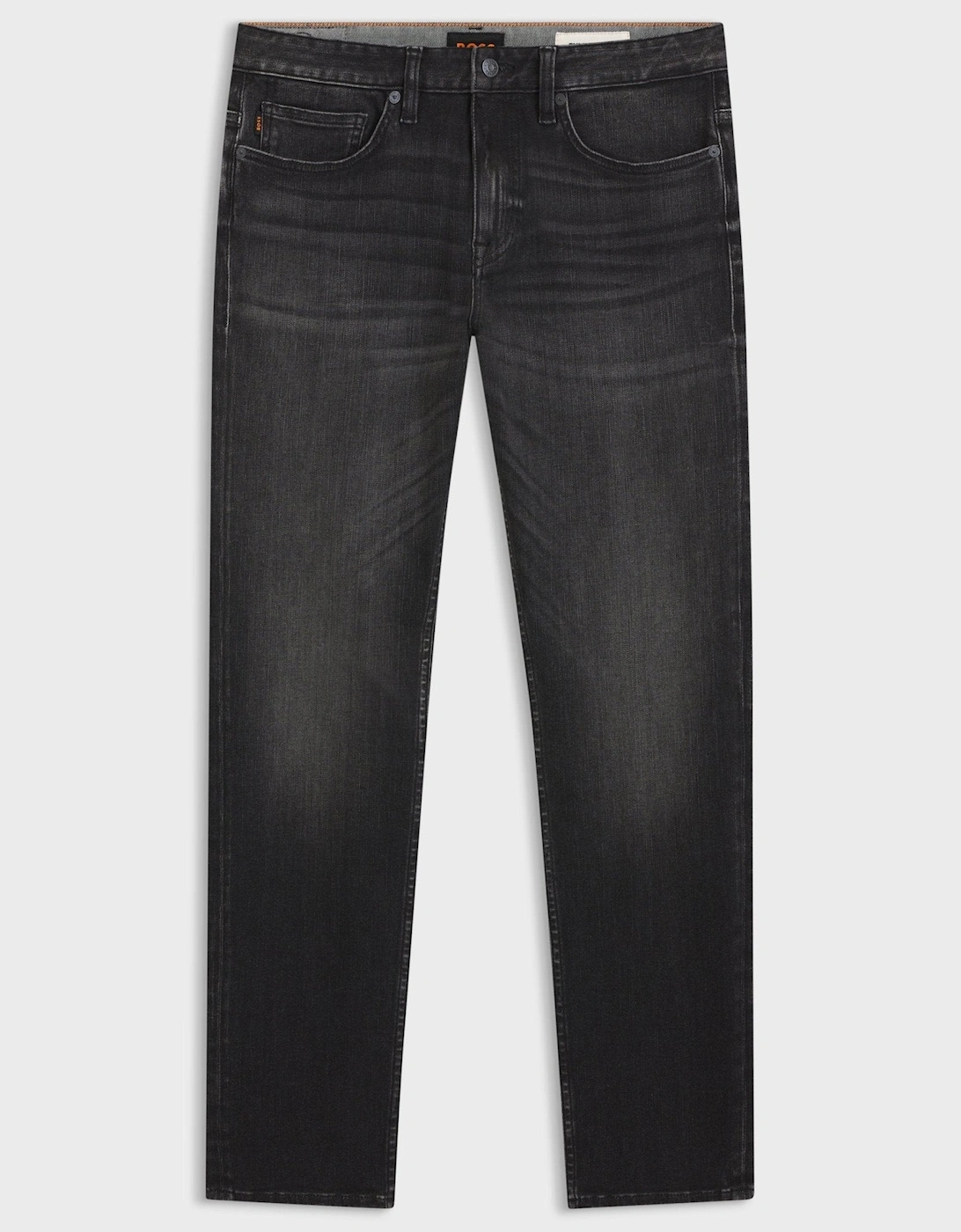 BOSS Delaware Slim Fit Stretch Jeans Black