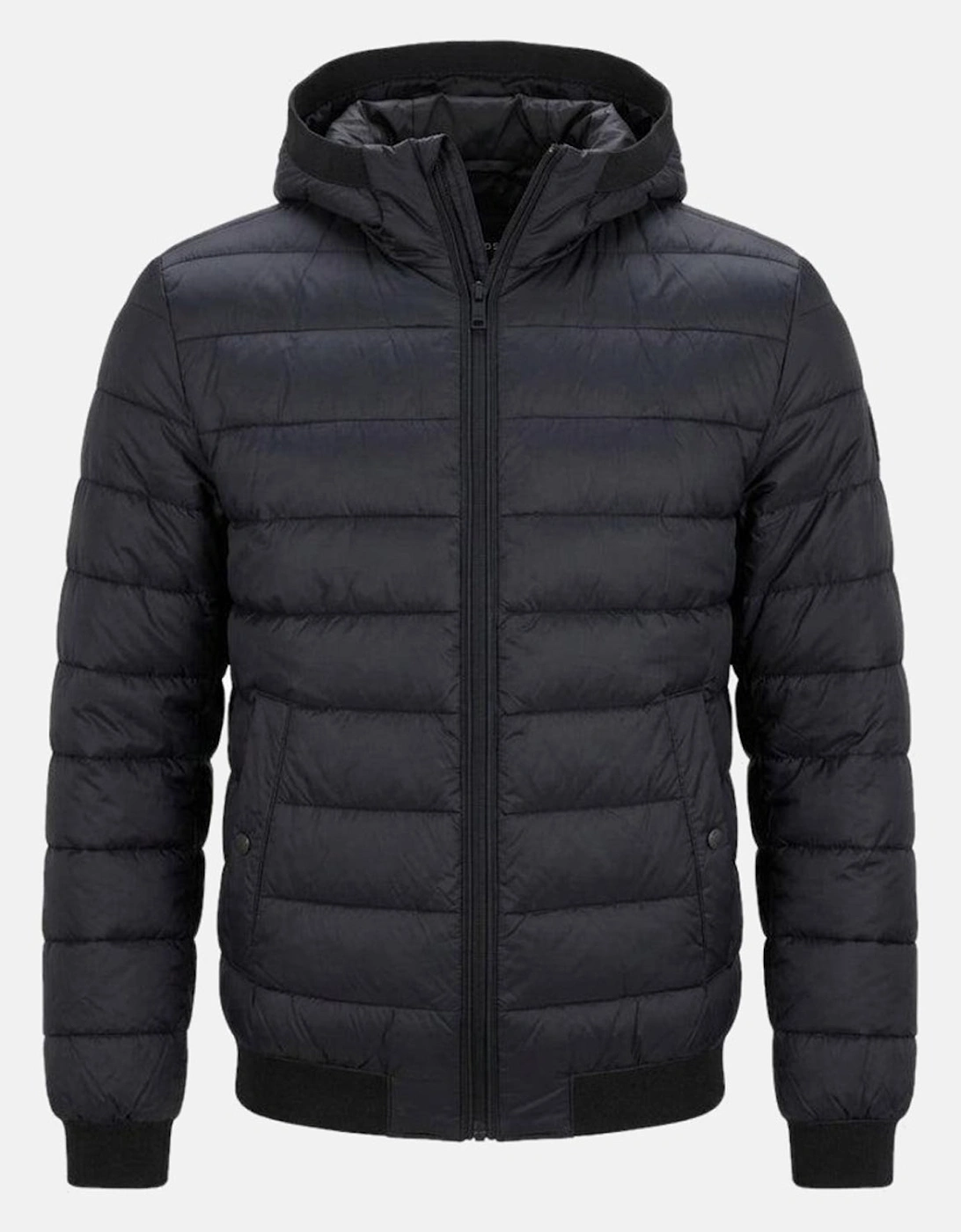 BOSS Odenis Hooded Padded Jacket Black