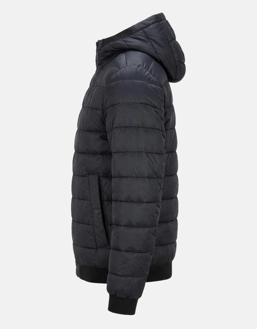 BOSS Odenis Hooded Padded Jacket Black