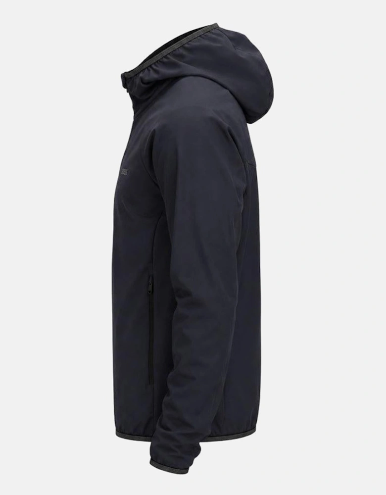 BOSS Commuter Hooded Jacket Dark Blue