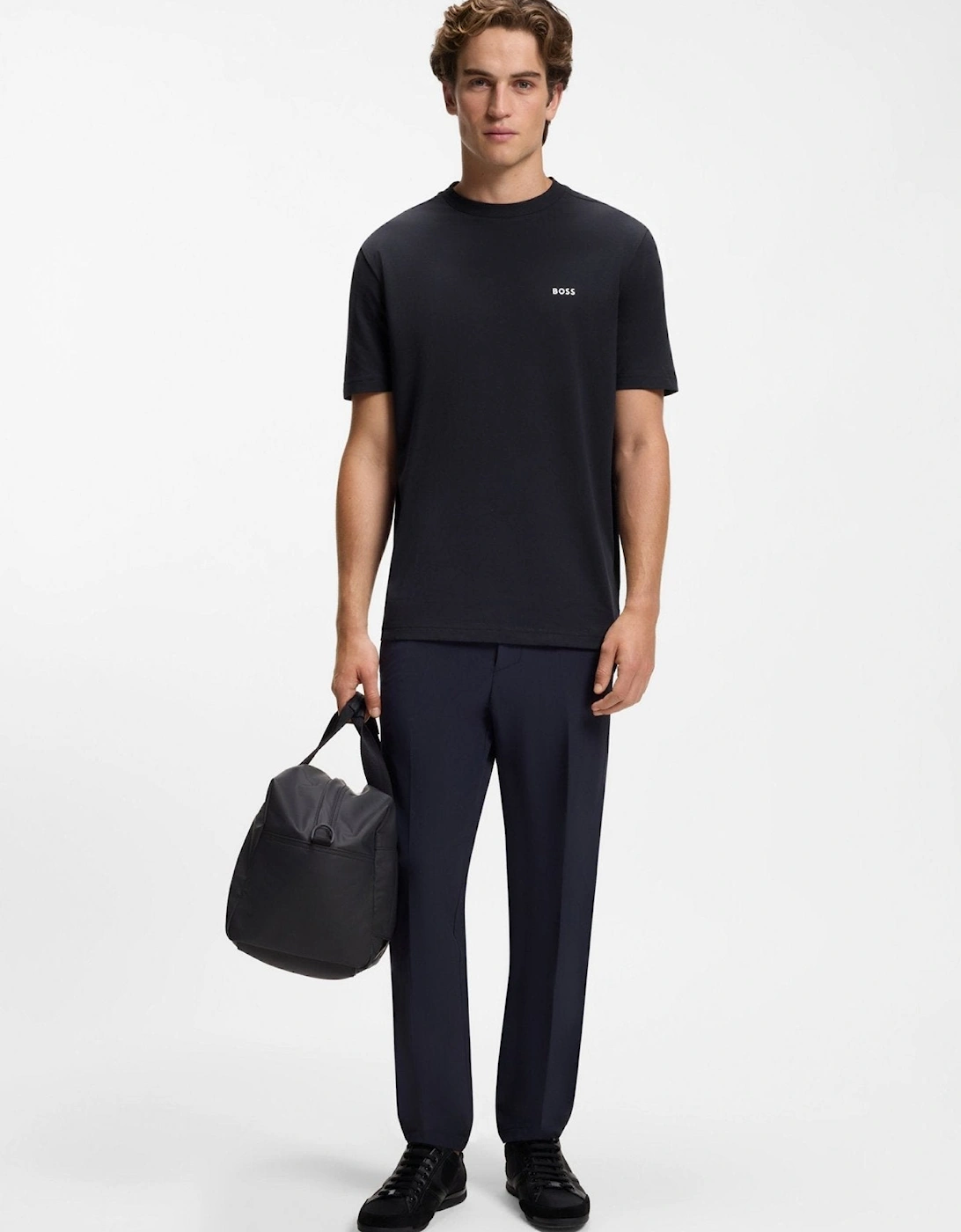 BOSS Crew Neck Tee T-Shirt Dark Blue